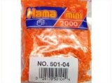 Hama Mini Beads Orange