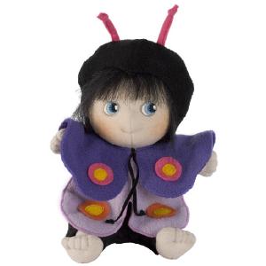 Rubens Linne 34cm Doll Buterfly