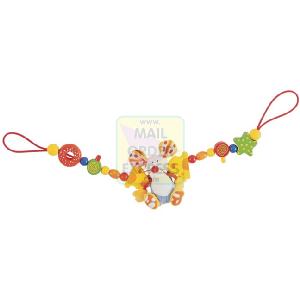DKL Soft Wood Cheeky Mouse Chain