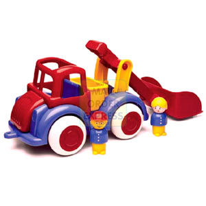 Viking Toys Digger Truck With 2 Figures