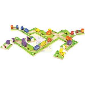 DKL Wonderworld 3D Traffic Dominoes
