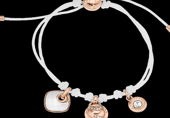 DKNY Charming Logo White Bracelet NJ2090791