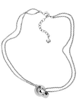 DKNY Essential Ladies Steel and Crystal Necklace