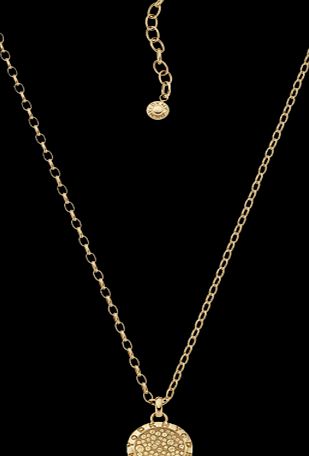 DKNY Gold Tone Necklace NJ2022040