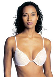 DKNY Graphic Lace push-up underwired bra