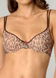 DKNY Jazz Embroidered Mesh contour stretch pad bra