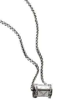 DKNY Jewellery DKNY Ladies Steel Crystal Logo Pattern Barrel