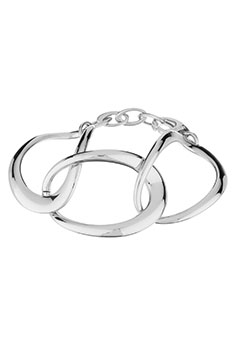 DKNY Jewellery DKNY Organic Steel Large Link Bracelet NJ1015040