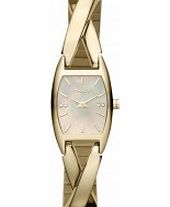 DKNY Ladies Essentials and Glitz Champagne Watch