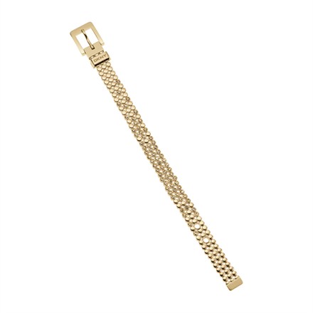 DKNY Ladies Gold Plated Cubic Zirconia Stretch