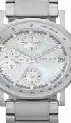 DKNY Ladies Lexington Silver Chronograph Watch