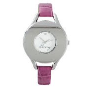 DKNY LADIES PINK STRAP WATCH