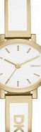 DKNY Ladies Soho Gold Plated Watch