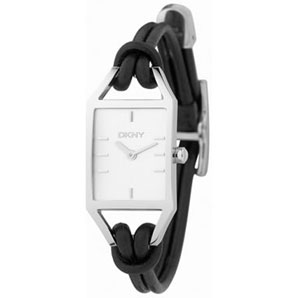 DKNY Leather Cord Strap Womens Watch