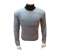 Long sleeved 3 stripe knit
