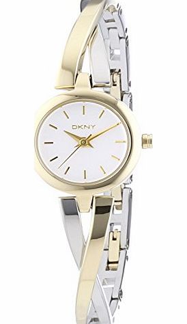 DKNY NY2171 Ladies Crosswalk Two Tone Watch
