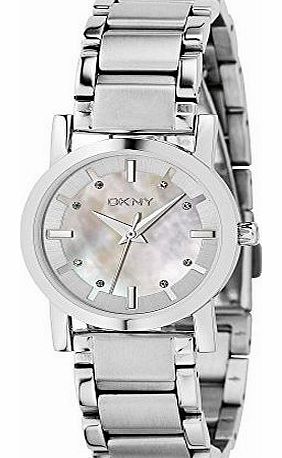 NY4519 Ladies Stainless Steel Bracelet White Dial Watch