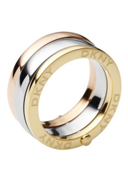 DKNY Organic Ladies Tri Colour Ring `NJ1826040 505