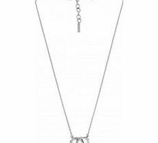 DKNY Urban Essentials Steel Necklace with Clear