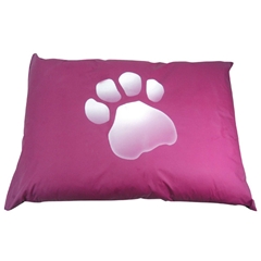 Do Not Disturb Extra Extra Large Pink Paw Print Dog Mattress by Do Not Disturb