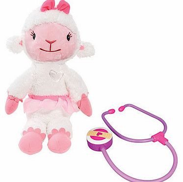 Doc McStuffins Hearts-A-Glow Lambie Soft Toy