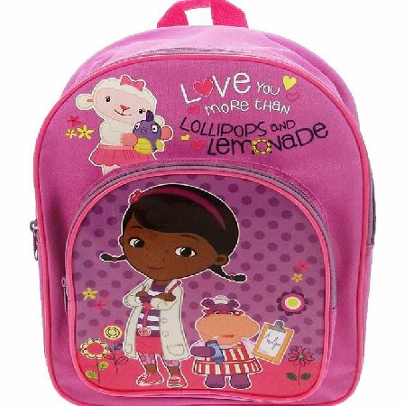 DOC MCSTUFFINS Pink Doc McStuffins Arch Backpack