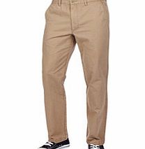 Dockers Khaki cotton slim-fit trousers