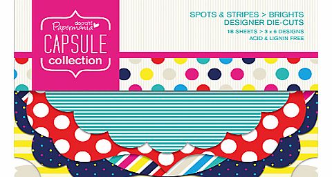Docrafts Papermania Spots and Stripes Die-Cut