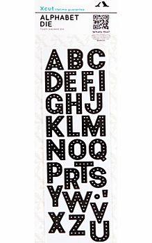 Docrafts Xcut Alphabet Die Cuts