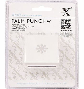 Docrafts Xcut Medium Palm Punch, Daisy