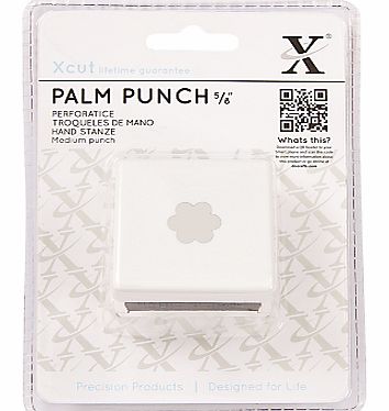 Docrafts Xcut Medium Palm Punch, Flower