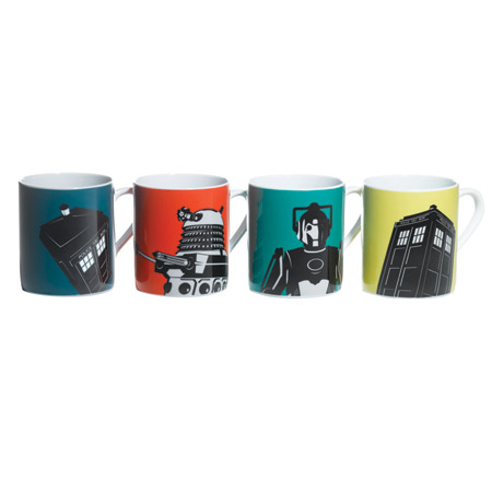 Doctor Who Boxed Mug Set