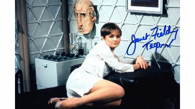 Doctor Who Classic Autographs JANET FIELDING as Tegan Jovanka - Doctor Who GENUINE AUTOGRAPH