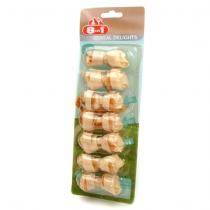 Dog 8 In 1 Dental Delights Bones X-Small - 7 Pieces