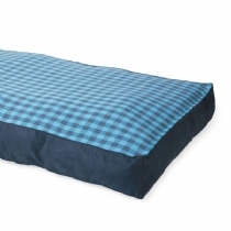 Dog Ancol Duvet Blue Check Dog Bed 60 X 90cm