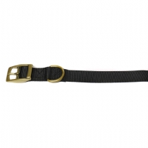 Dog Ancol Nylon Collar Black 14