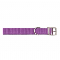 Dog Ancol Nylon Dog Collar Purple 20