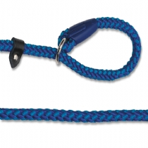 Dog Ancol Rope Slip Lead Black 1.2 X 122cm