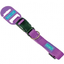 Dog and Co Nylon Adjustable Dog Collar Purple -