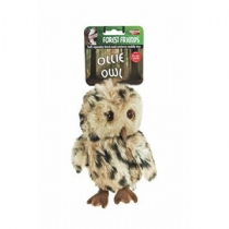 Animal Instincts Ollie Owl Plush Dog Toy Small