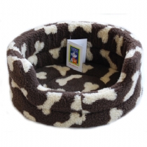 Animate Brown Bone Fur Bed 34