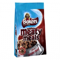 Dog Bakers Complete Adult Meaty Meals Beef 3Kg