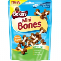 Dog Bakers Mini Bones Chicken 125G