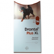 Dog Bayer Drontal Plus Xl Dog Worming Tablet 10 pack