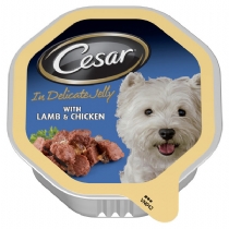 Dog Cesar Adult Dog Food Alutrays 24 X 150G Jumbo