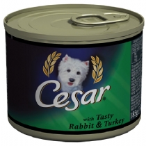 Dog Cesar Adult Dog Food Cans 185G X 12 With Tasty