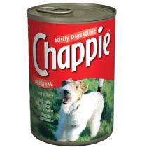 Dog Chappie Adult Wet Dog Food Cans 412G X 12 Pack -