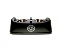 Dog Cleenafeeda Mini 2 Bowl and Holder Single
