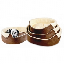 Dog Cosipet Button Bed Brown Size 3 - 23.5