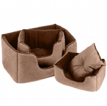 Dog Cosipet Chelsea Comfy Bed 20 Small Chocolate